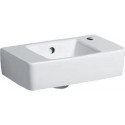 Lave-mains Geberit Renova Compact, Blanc, 40x15x25cm, trou de robinetterie à droite