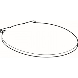 Abattant WC CASSINI avec couvercle détachable we