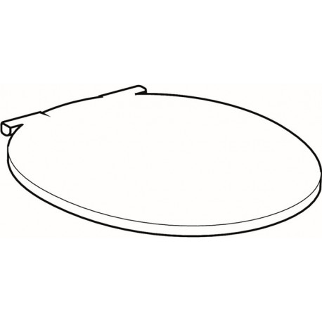 Abattant WC CASSINI avec couvercle détachable we