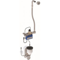 Système de rinçage d'urinoir à piles Flushcontrol 500 pour tous les urinoirs d'angle et couloirs GEBERIT