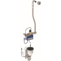 Système de rinçage d'urinoir à piles Flushcontrol 500 pour tous les urinoirs d'angle et couloirs GEBERIT