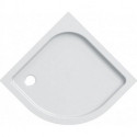 Receveur de douche d'angle rond RENOVA 900x900mm blanc