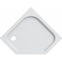 Receveur de douche pentagonal Geberit RENOVA 900x900mm blanc