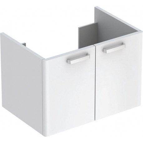 Meuble bas Lavabo RENOVA PLAN 930x463x445mm Ko blanc Front blanc brillant