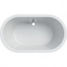 Baignoire ovale Geberit Bambini: B:51.5cm, Blanc alpin