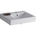 Lavabo Geberit iCon 500x485mm y compris bol décoratif gauche we
