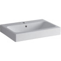 Lavabo ICon avec trou pour robinetterie, avec trop-plein 600 x 485 mm blanc