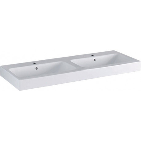 Lavabo double iCon 1200x485mm blanc KT