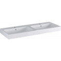 Lavabo double iCon 1200x485mm blanc KT