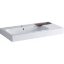 Lavabo Geberit iCon 900x485mm avec bol décoratif droite blanc KT