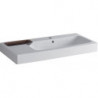 Lavabo Geberit iCon 900x485mm y compris bol décoratif gauche blanc KT