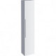 Colonne haute Geberit iConavec une porte: Largeur 36cm, Hauteur 180cm, Profondeur 31.7cm, Blanc / Laqué ultra-brillant