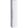 Colonne haute Geberit iConavec une porte: Largeur 36cm, Hauteur 180cm, Profondeur 31.7cm, Blanc / Laqué ultra-brillant