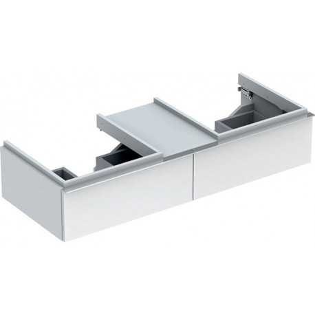 Meuble bas Lavabo iCon 1190x240x477mm Ko Alpin brillant