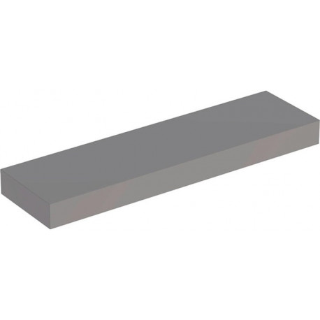Etagère murale Geberit iCon: Largeur 60cm, Hauteur 5cm, Profondeur 16.5cm, Platine / Laqué ultra-brillant