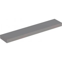 Etagère murale Geberit iCon: Largeur 90cm, Hauteur 5cm, Profondeur 16.5cm, Platine / Laqué ultra-brillant