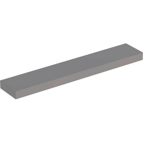 Etagère murale Geberit iCon: Largeur 90cm, Hauteur 5cm, Profondeur 16.5cm, Platine / Laqué ultra-brillant