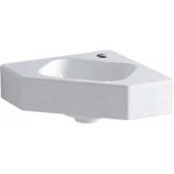 Lave-mains d'angle iCon pied longueur 330 mm blanc GEBERIT KT