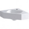 Lave-mains d'angle iCon pied longueur 330 mm blanc GEBERIT KT