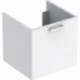 Meuble bas Lavabo RENOVA PLAN 485x463x410mm Ko blanc Front blanc brillant