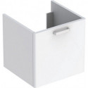 Meuble bas Lavabo RENOVA PLAN 485x463x410mm Ko blanc Front blanc brillant