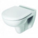 WC à fond creux Geberit PARIS 6 l 50cm m abattant WC we