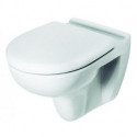 WC à fond creux Geberit PARIS 6 l 50cm m abattant WC we