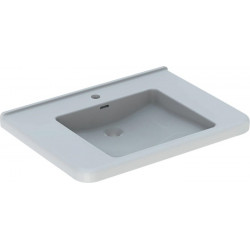 Lavabo Geberit RENOVA COMFORT SQUARE 750x550mm unterfahrbar blanc KT