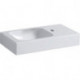 Lavabo Geberit iCon 530x310mm blanc Espace de stockage droite KT