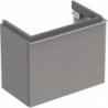 Meuble bas Lavabo iCon 520x420x308mm Platin brillant