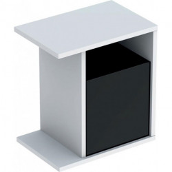 Partie latérale iCon 370 x 400 x 273 mm Alpine haute brillance GEBERIT