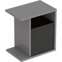 Partie laté iCon 370x400x245mm Platin brillant