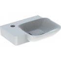 Lave-mains MYDAY 400x280mavec trou pour robinet gauche blanc KT