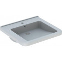 Lavabo Geberit RENOVA COMFORT SQUARE 600x550mm unterfahrbar blanc KT