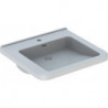 Lavabo Geberit RENOVA COMFORT SQUARE 600x550mm unterfahrbar blanc KT
