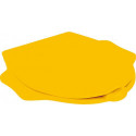 Abattant WC Kind en design animal avec couvercle jaune