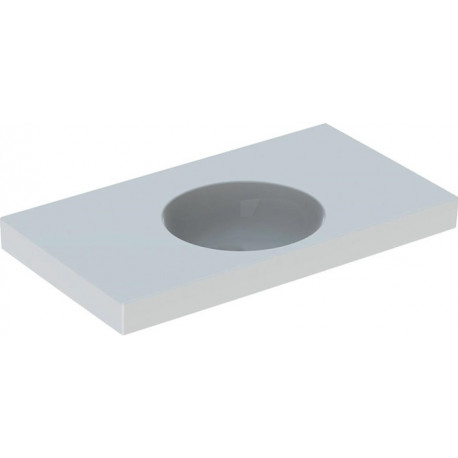 Lavabo Geberit PRECIOSA II 900x500mm sans trou de robinetterie sans trop plein we