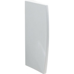 Séparation d'urinoirs Geberit: L:40cm, B:10cm, H:70cm, Blanc