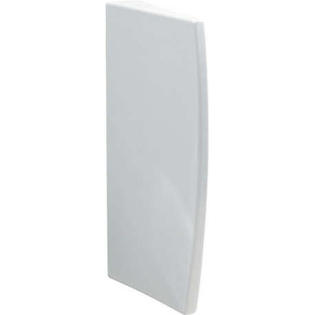 Séparation d'urinoirs Geberit: L:40cm, B:10cm, H:70cm, Blanc