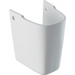 Cache-siphon Geberit Renova Compact: Blanc