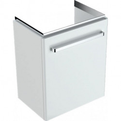 Meuble bas RENOVA COMPACT 500x604x337mm Ko blanc mat Fr blanc brillant