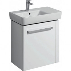 Meuble bas RENOVA COMPACT 590x604x337mm m HTH R Ko blanc mat Fr blanc brillant