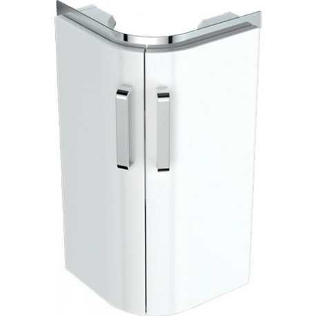 Angle HWB-meuble bas RENOVA COMPACT 300x605x300mm Ko blanc ma Fr blanc hgl