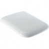 Abattant WC ICon Square avec fermeture amortie, attache rapide blanc GEBERIT