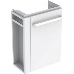 Meuble bas GE HWB RENOVA COMPACT 448x604x222mm m HTH L Ko blanc mat Fr blanc brillant