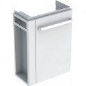 Meuble bas RENOVA COMPACT 590x604x337mm m HTH L Ko blanc mat Fr blanc brillant