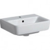 Lavabo RENOVA COMPACT 450x340mm avec trou pour robinet blanc KT