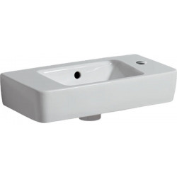 Lavabo RENOVA COMPACT 500x250mm avec trou pour robinet droite blanc KT