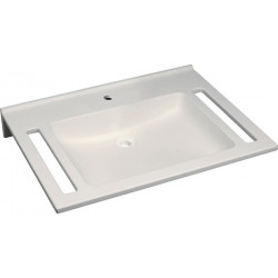 Lavabo Geberit AGILO 700x550mm blancavec découpe