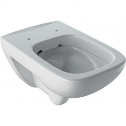 Cuvette WC suspendu Geberit Renova Plan, Rimfree, 54cm, Blanc